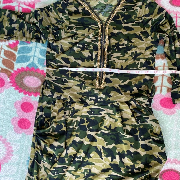 No brand camo bodycon dress excellent condition size S - Picture 7 of 9